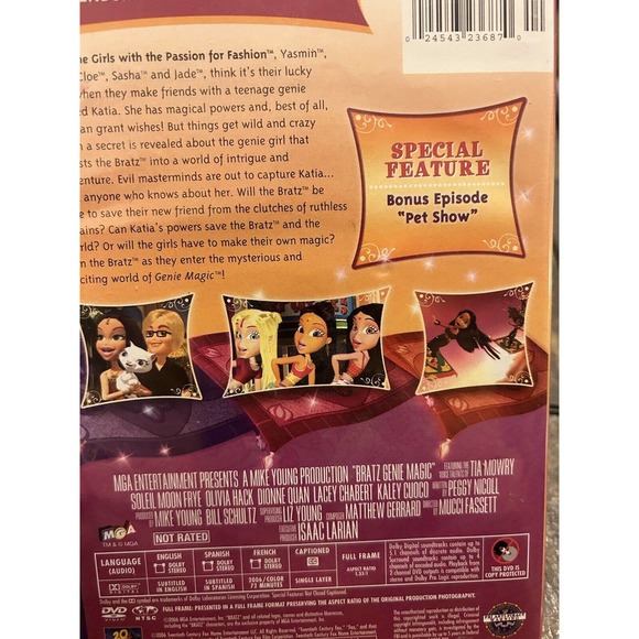 Bratz - Genie Magic (DVD, 2006, Full Frame/Widescreen) - Picture 5 of 13
